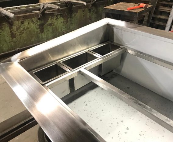 Insulated Refrigerated Condiment Pan