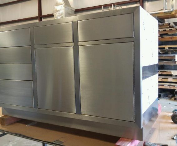 Stainless Steel Cabinet for Interior or Exterior